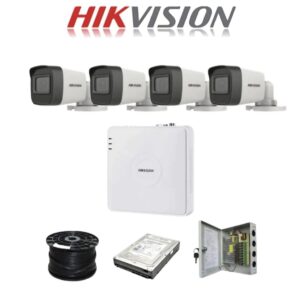 Hikvision 4 Ch Turbo HD System