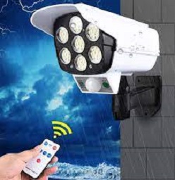 Solar light dummy camera