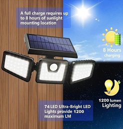 30w Split solar wall lamp